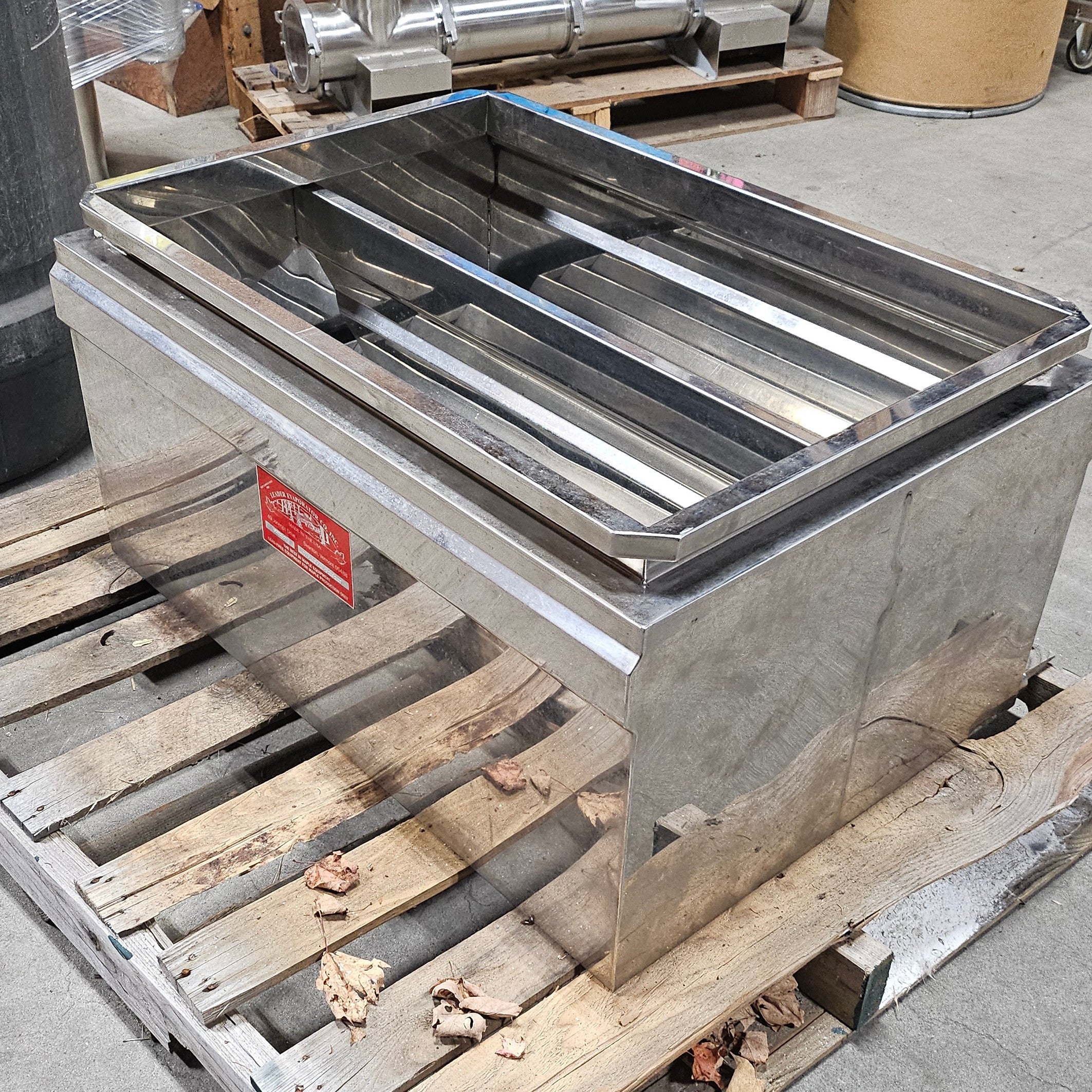 2'x3' Welded Raised Flue Pan