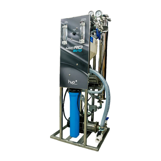 H2O Micro EVO 1 RO with 1 - 4" Membrane & Wash Tank