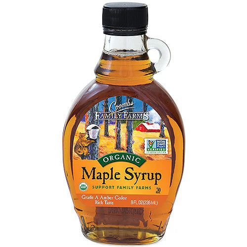 Grade A Amber Color Rich Taste Organic Maple Syrup, 8 oz. — Bascom ...