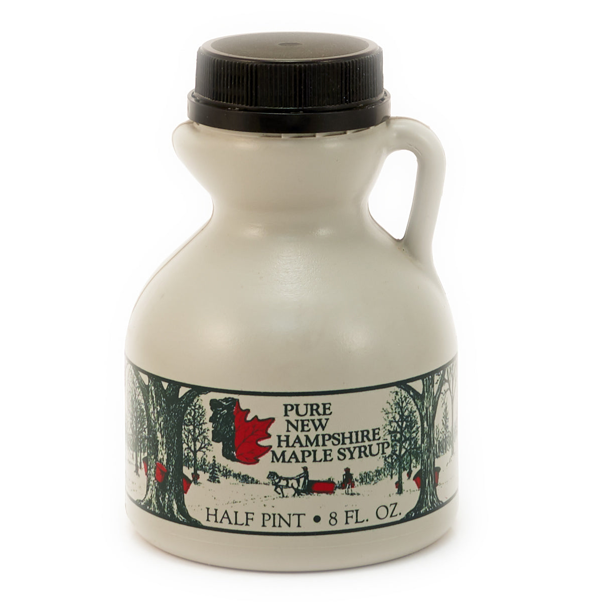 1/2 Pint of Grade A Dark Color - Robust Taste Maple Syrup