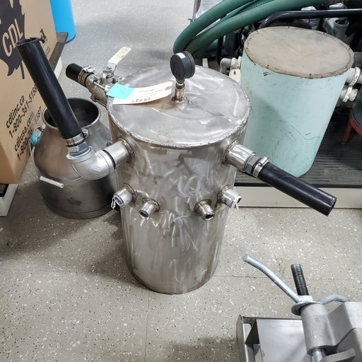 Homemade Stainless Vacuum Booster Tank