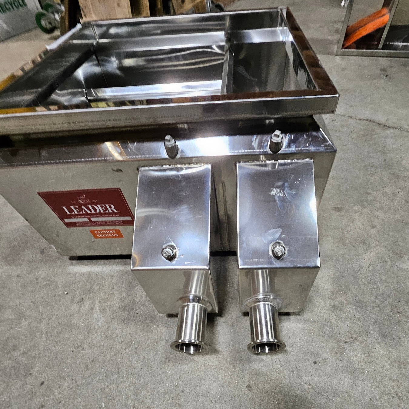 2'x2' Leader revolution Syrup Pan, Right Draw w/Closed Box (New Factory Second)