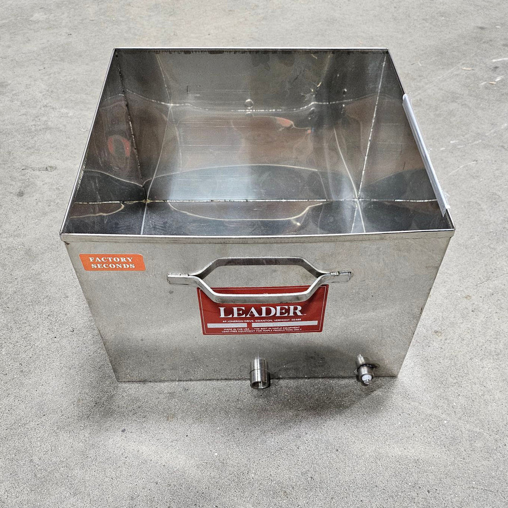 16"x16" Leader Welded Pan (New Factory Second)