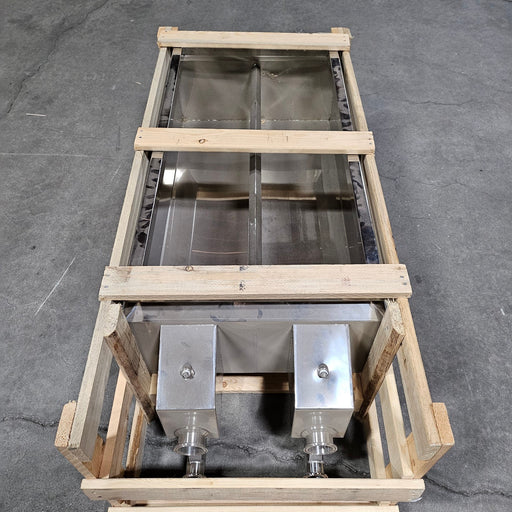 3'x20" Leader Welded Cross Flow Syrup Pan (New)