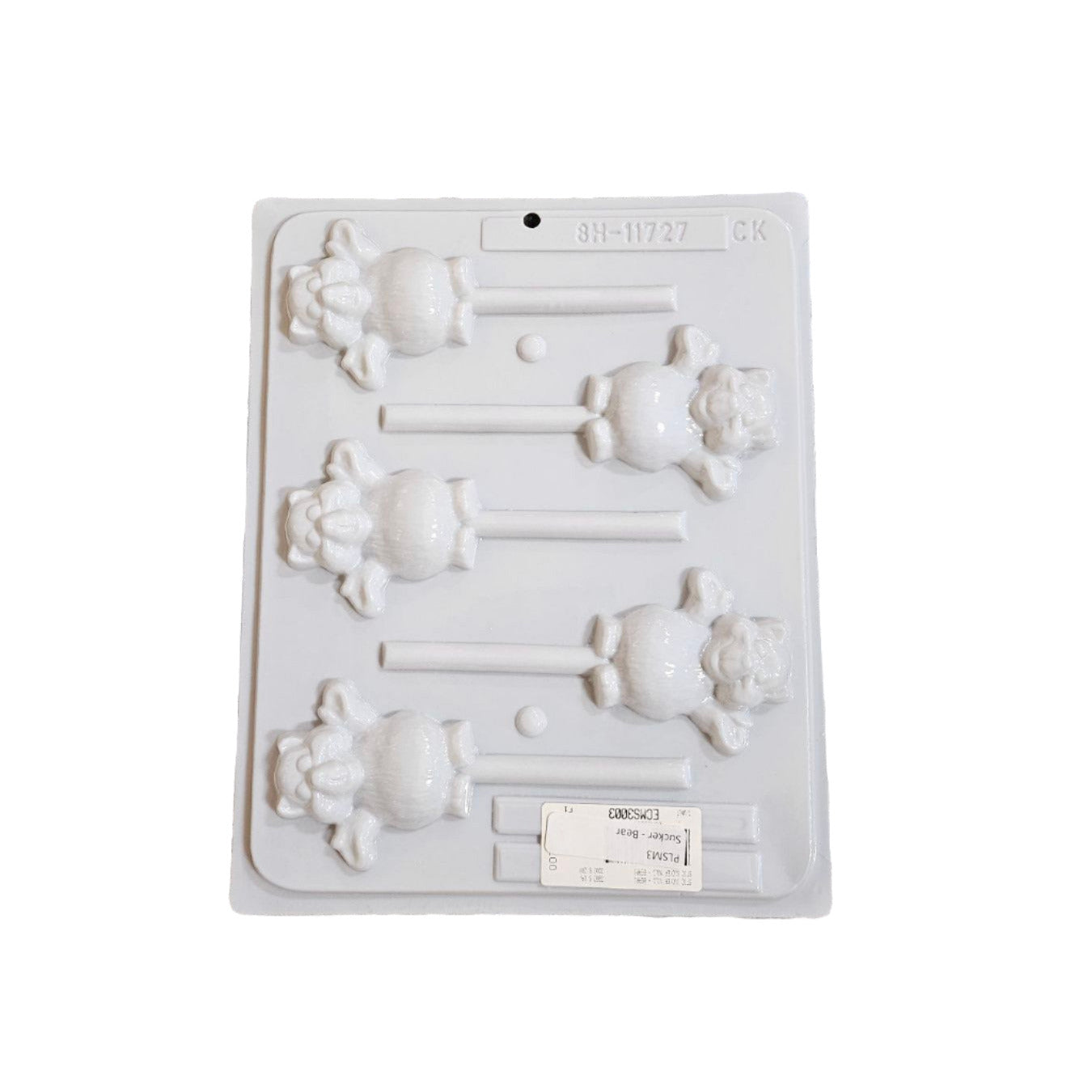 Bear Plastic Sucker Mold - While Supply Lasts