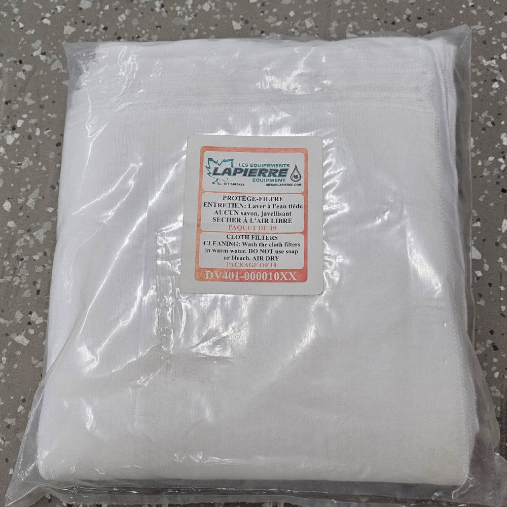 Cloth Wrap Filter for 20" RO Hytrex Filters (package of 10 filters)