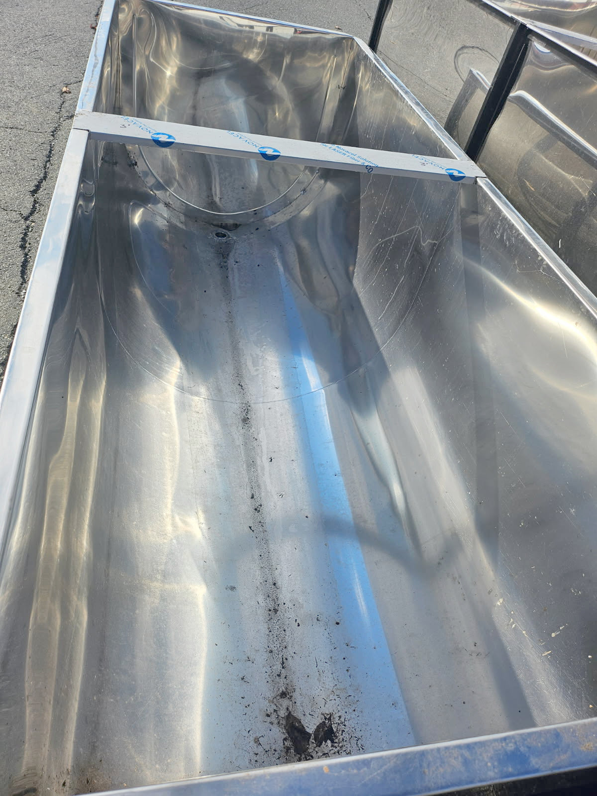 Used 460 Gallon CDL Stainless Tank (3'x8'x3')