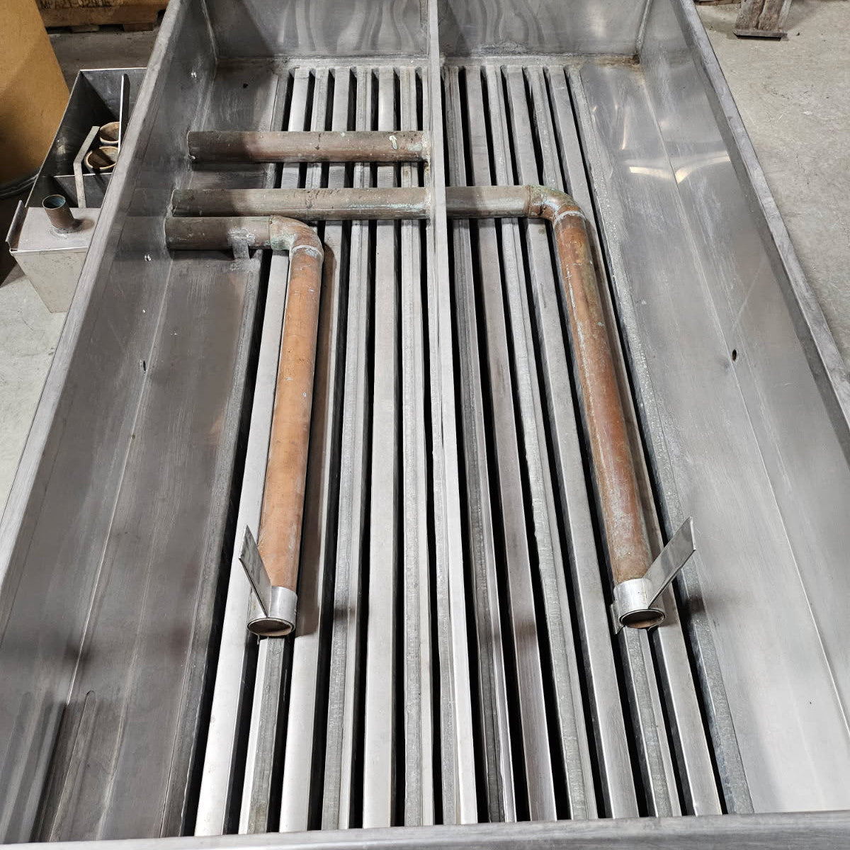 3'x10' Set of Leader Lead Free Soldered Drop Flue Pans (made in 1999)