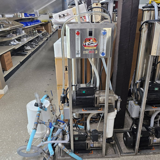 Leader Micro 2 RO Machine w/Plastic Bucket for a Wash Tank and some Plumbing