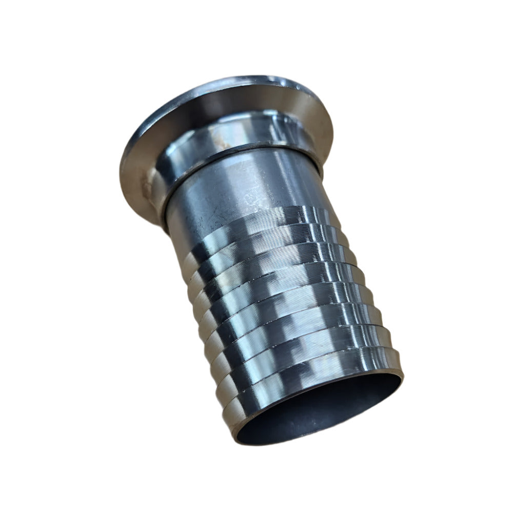 1 1/4" Barb to 1 1/2" Tri-clamp Adapter