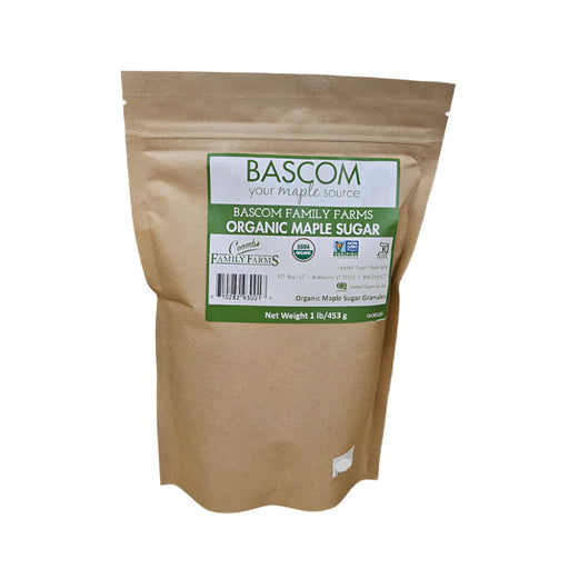 1 lb Bag Sifted Granules Organic Maple Sugar