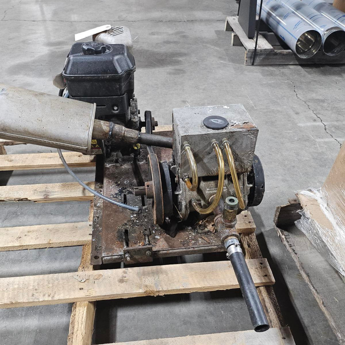 Conde #14 Dairy Pump with Briggs & Stratton Gas Motor