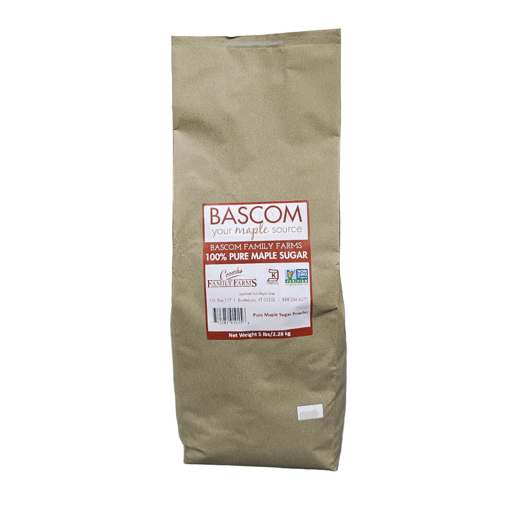 5 lb Bag Pure Maple Sugar Powder — Bascom Maple Farms Inc