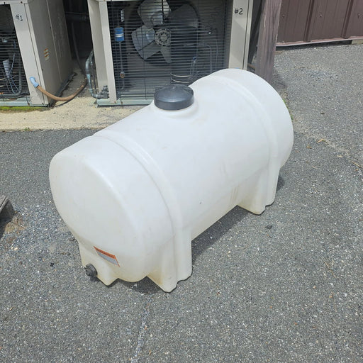 Used 65 Gallon Horizontal Plastic Tank
