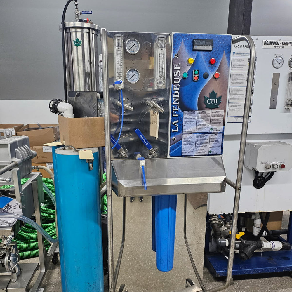 Used CDL 600gph RO with a 2nd Outlet (expandable), Spare 8" Membrane & Storage Cannister