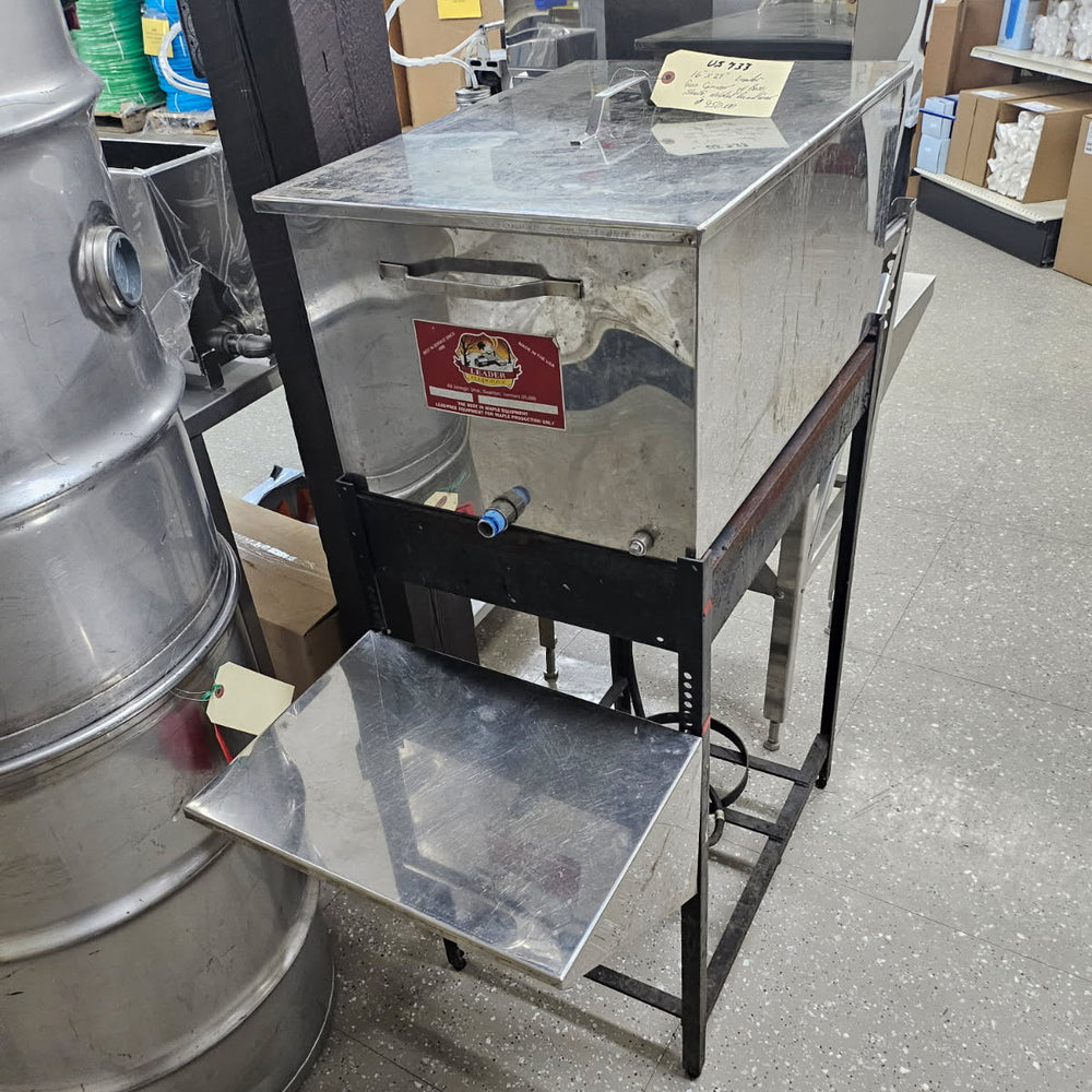 16"x24" Leader Gas Canner w/Welded SS Pan, Cover