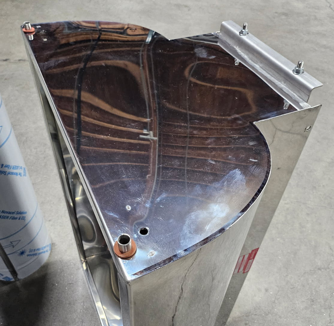 30"x3' Lapierre Front Pan Hood w/Thimble, 8' of 12" Stack and Stack Cover (New)