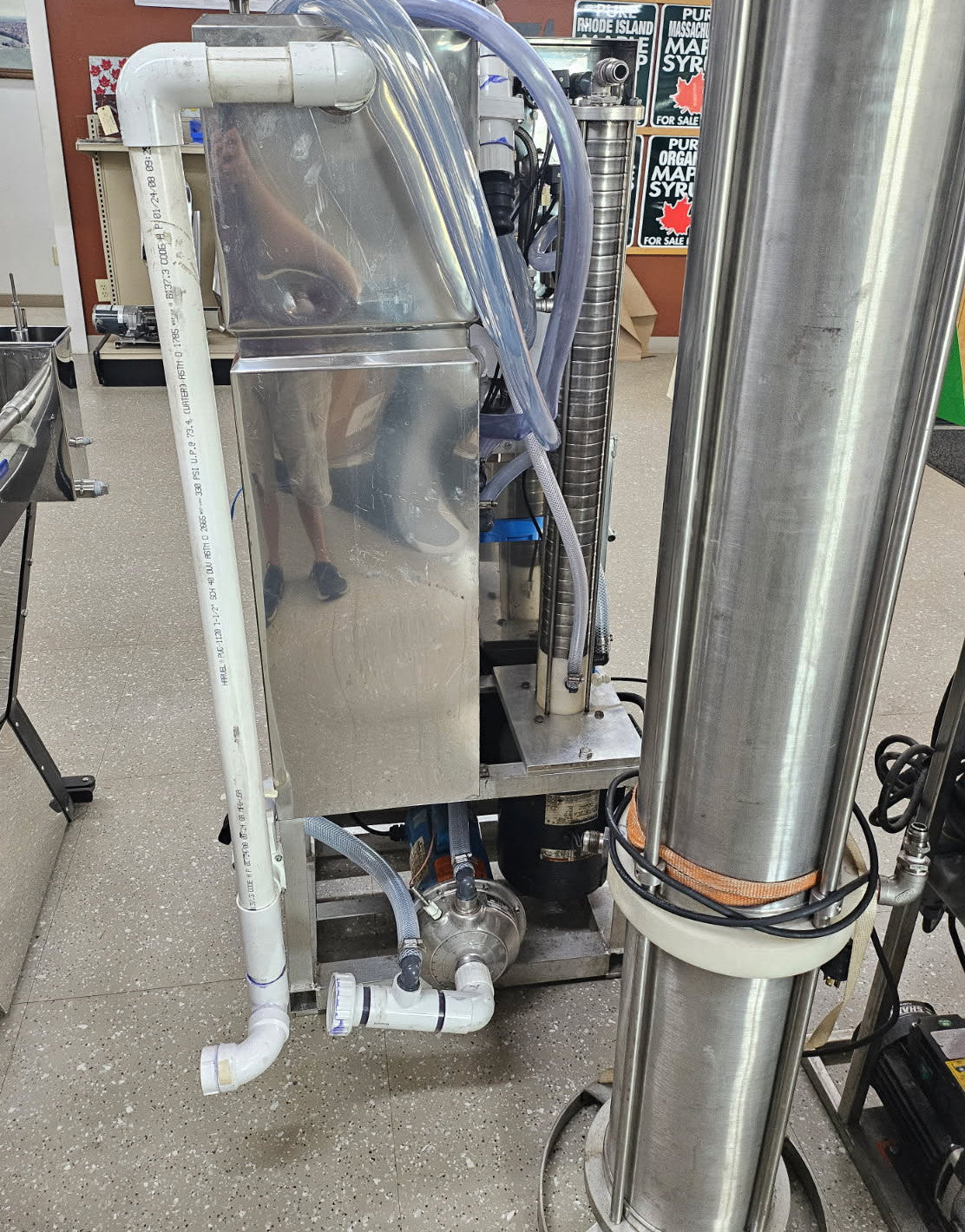 CDL 600 GPH RO Machine w/8" Membrane Storage Cannister