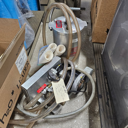 12" Lapierre Siro Filter Press with Bronze Gear Pump and Filters