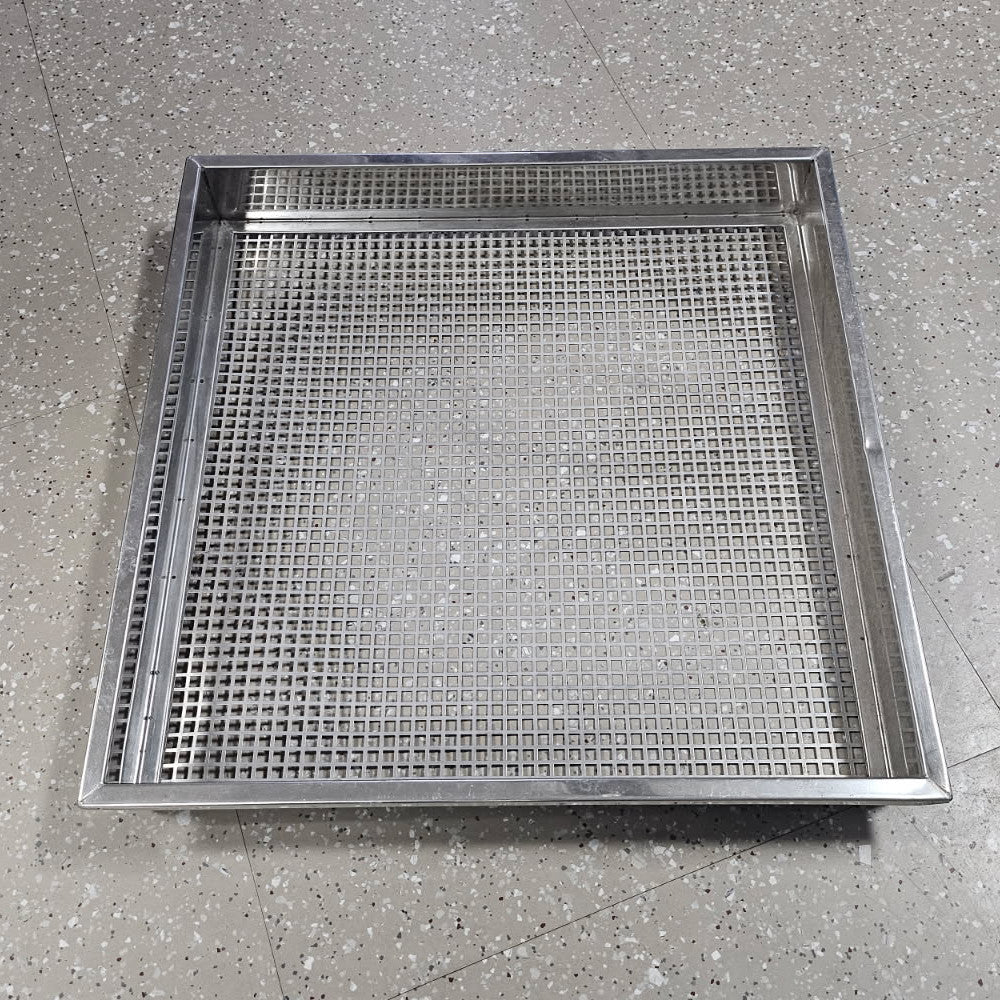 24"x24" Stainless Filter Rack