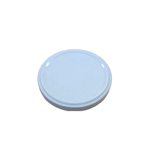 White Metal Cover for 1 LB Printed Cream Jars