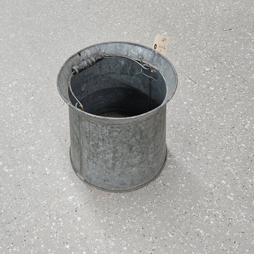 Antique Galvanized Gathering Pail