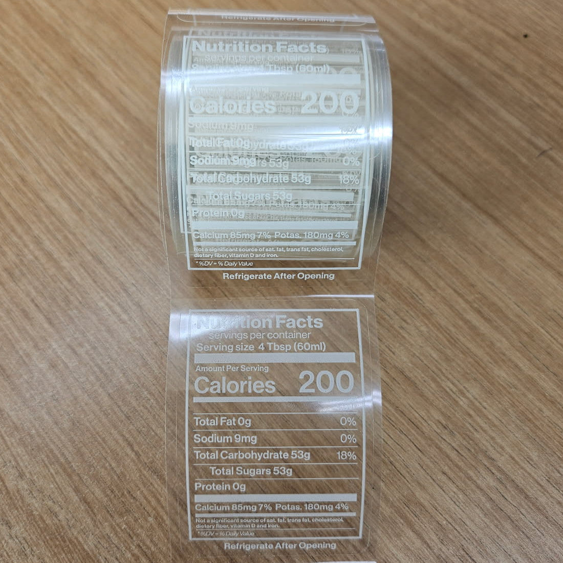 Nutrition Label 1 5/8"x2 3/8" (100/roll)