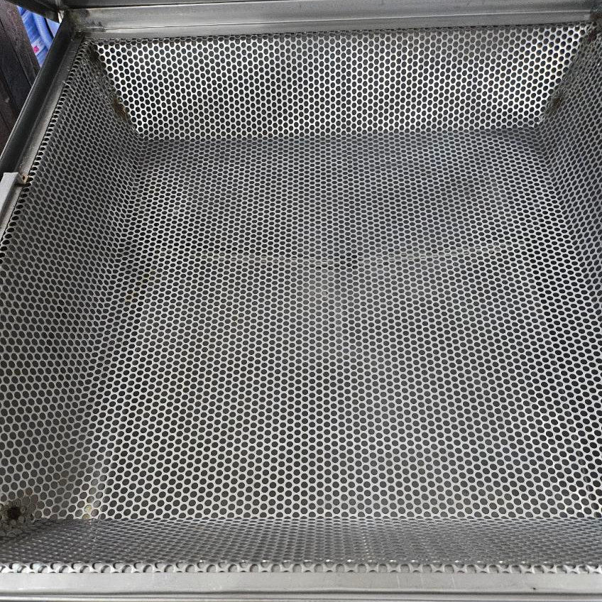 Grimm 35 Gallon SS Square Filter Tank w/Rack, Valve and Stand (lead free)