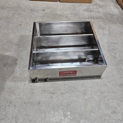Used 2'x25" Welded 3 Section Syrup Pan