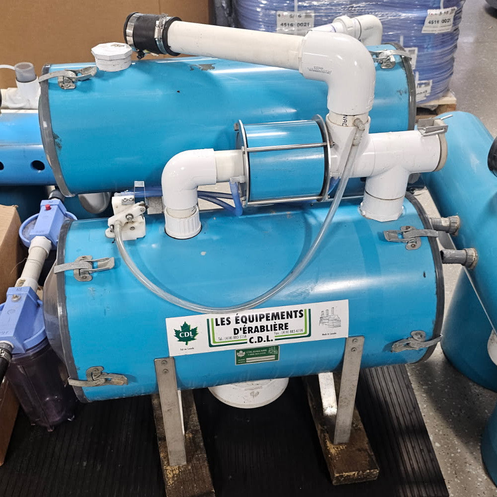 Used CDL Horizontal Small Vacuum Extractor (for up to 4000 taps)