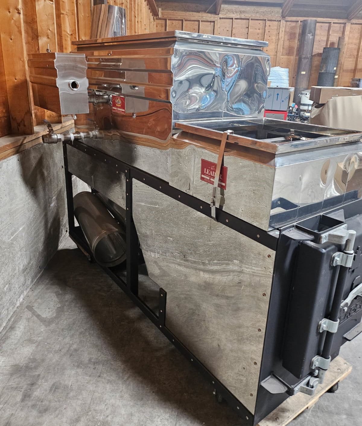 2'x6' Set of Max Revolution Pans with an Inferno Arch