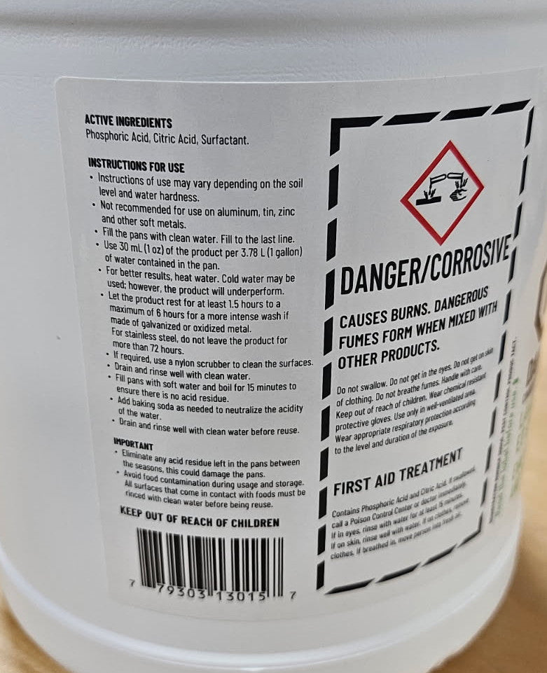 Myster Pan Cleaner Gallon