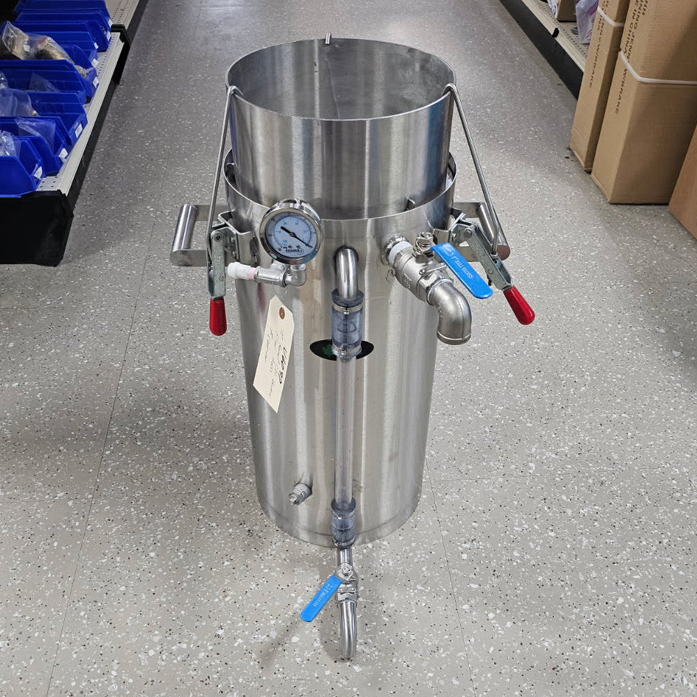 Used 12" Round Vacuum Filter Press