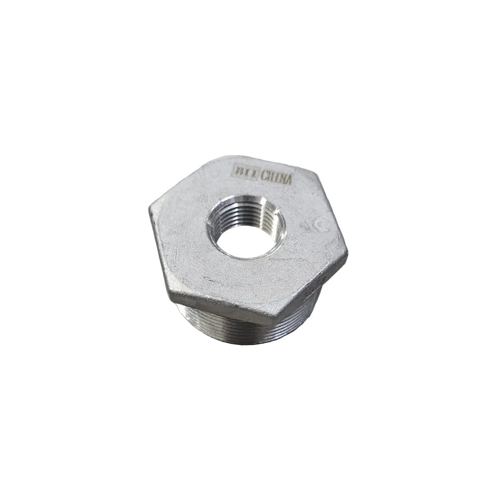2"x1/2" Stainless Threaded Reducing Bushing