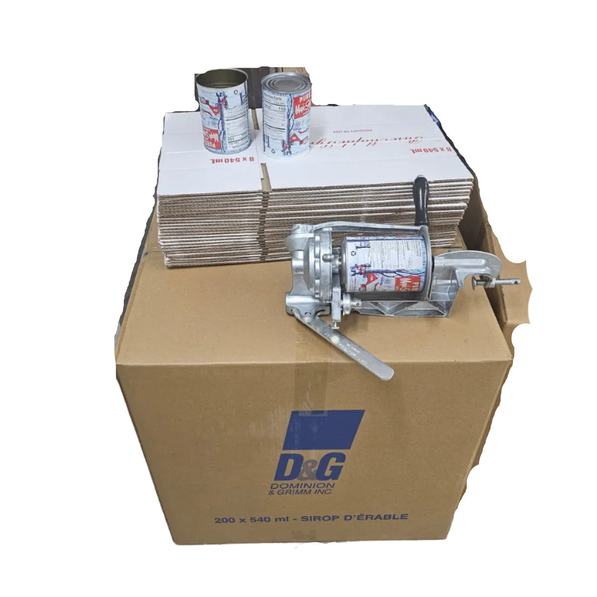 D&G Can Bundle: Sealer, 540ml Can, & 25 Boxes