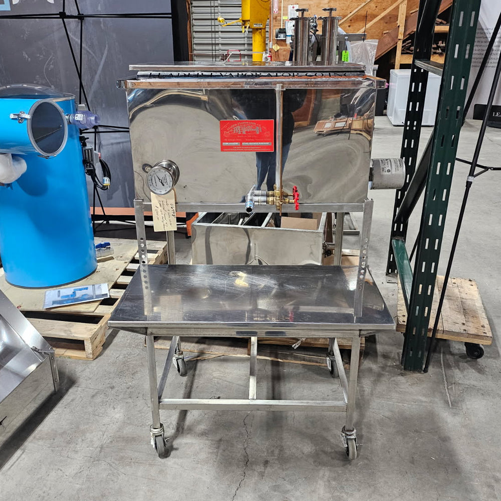 Used Leader 18 Gallon Water Jacketed Canner w/a 5,000 Watt Heating Element