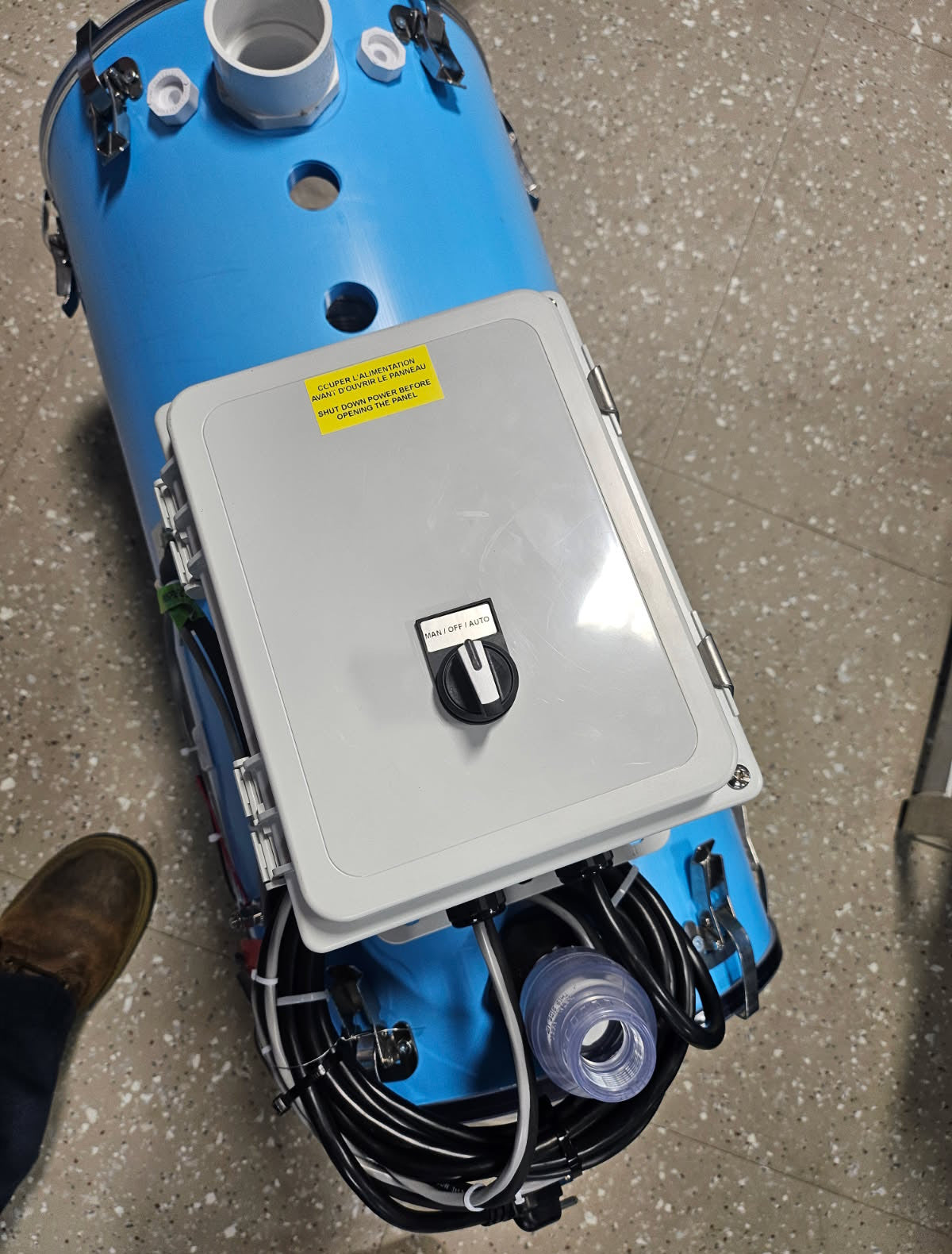 12"x24" CDL Horizontal Releaser with 1 - 0.5 HP Pump