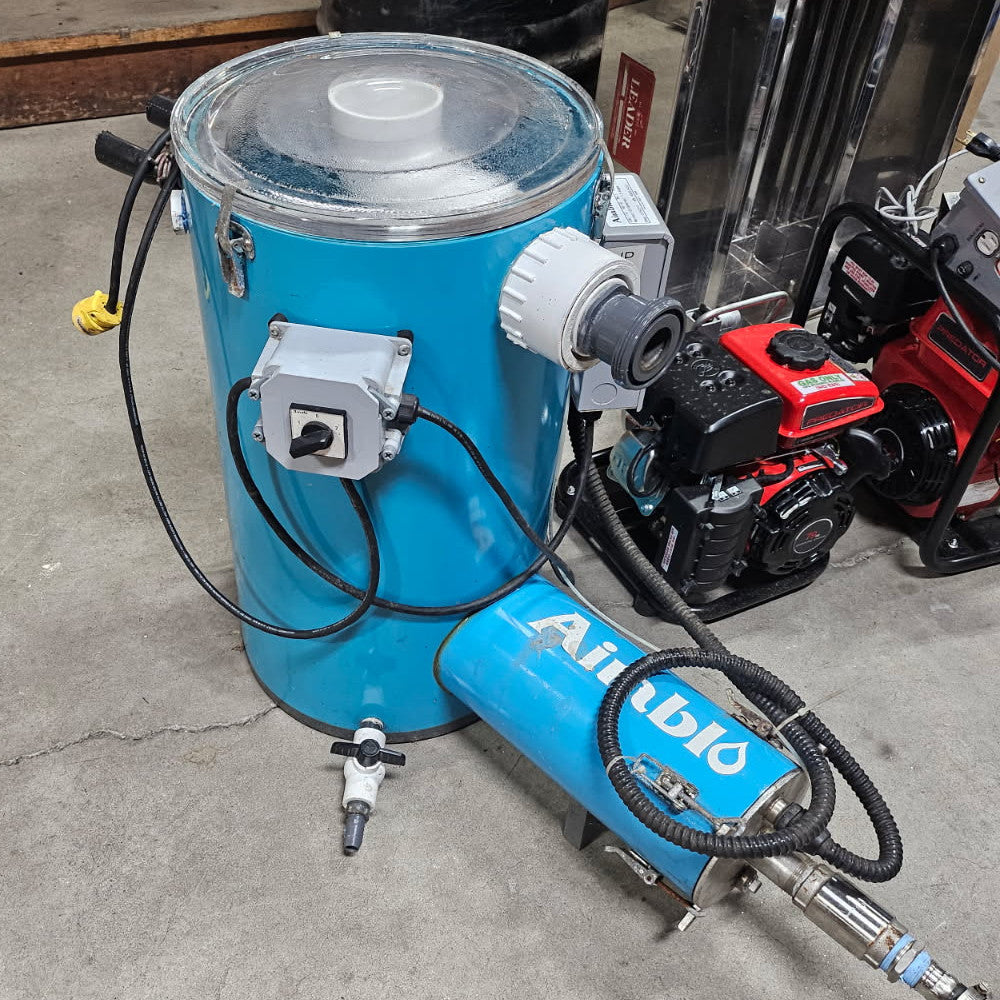 Used Airablo Vacuum Releaser with 1/2 hp Electric Submersible Pump