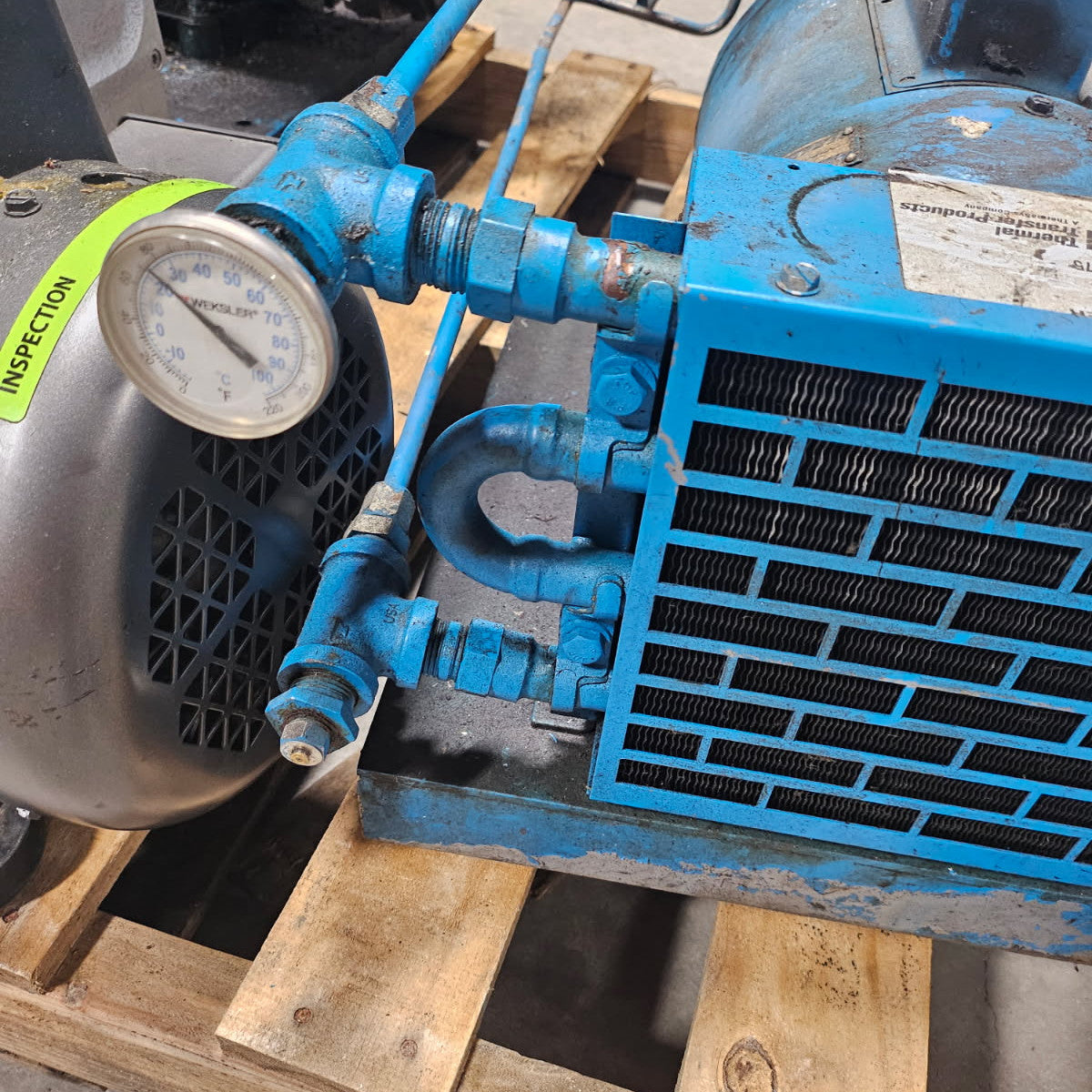 Used 3 HP Atlantic Fluid Vacuum Pump