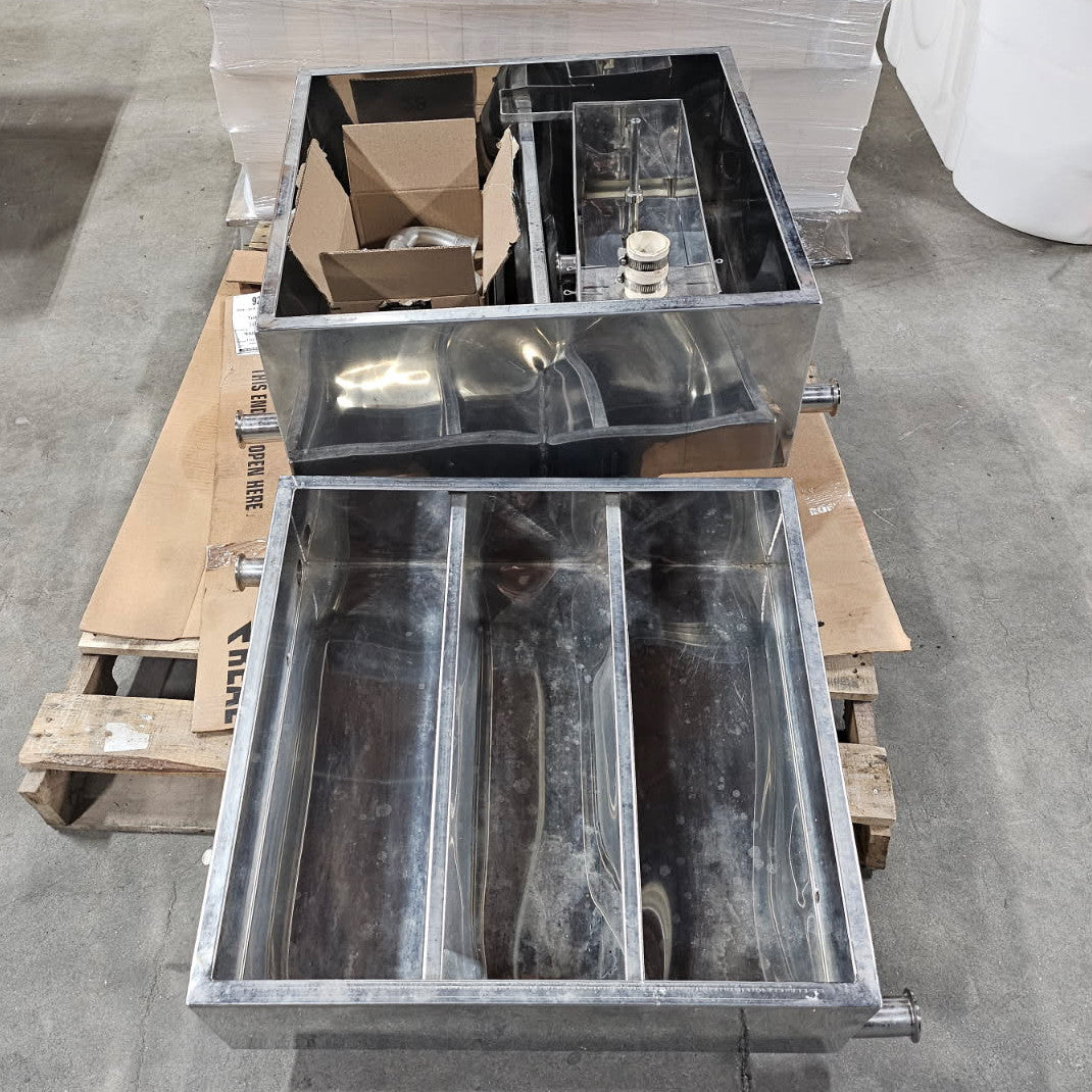 2'x4' Set of Leader WSE Pans, (drop Flue) Pans were made in 2008 but never used.