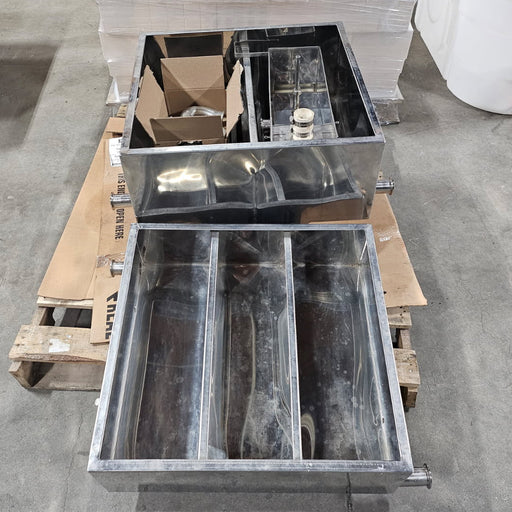 2'x4' Set of Leader WSE Pans, (drop Flue) Pans were made in 2008 but never used.