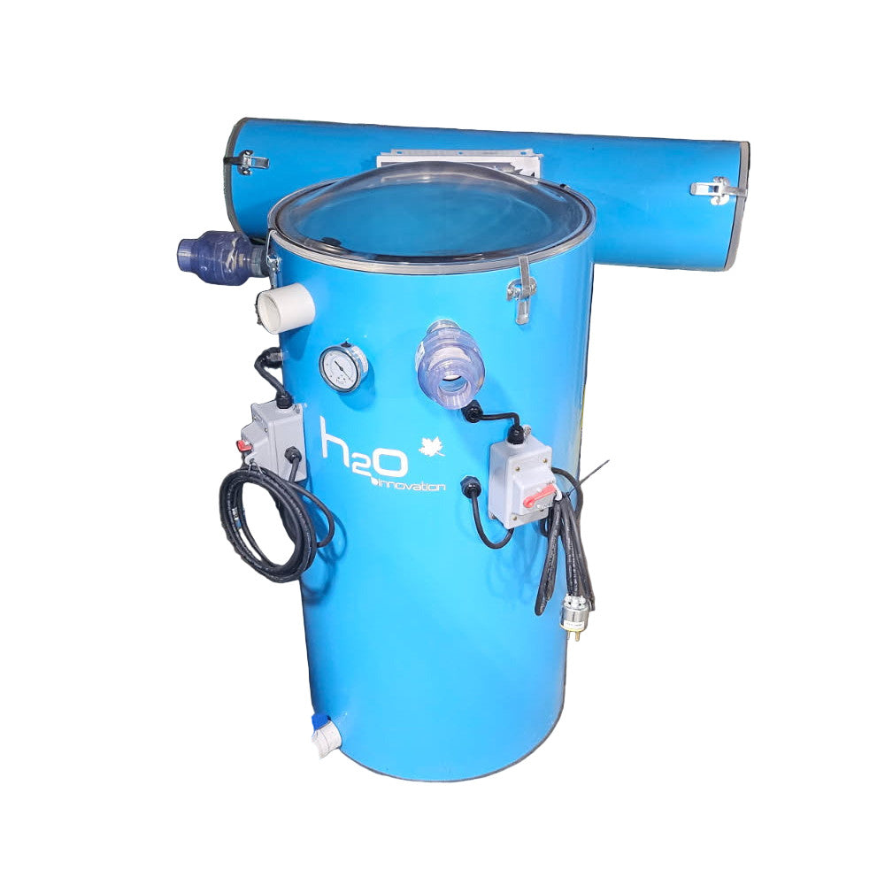 H2O 2 -1 HP Pumps 18"x36" Vertical Electric Releaser with Manifold