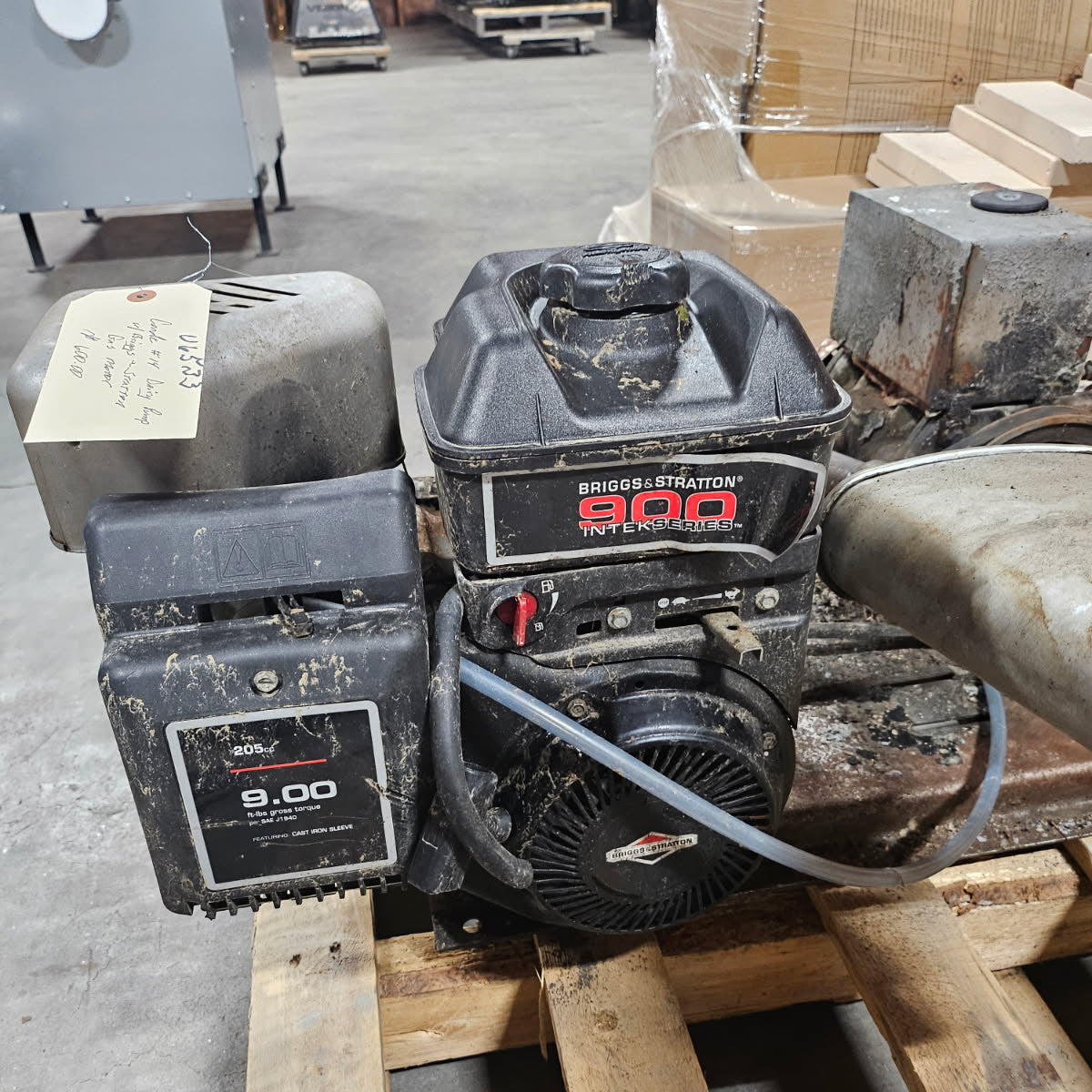 Conde #14 Dairy Pump with Briggs & Stratton Gas Motor