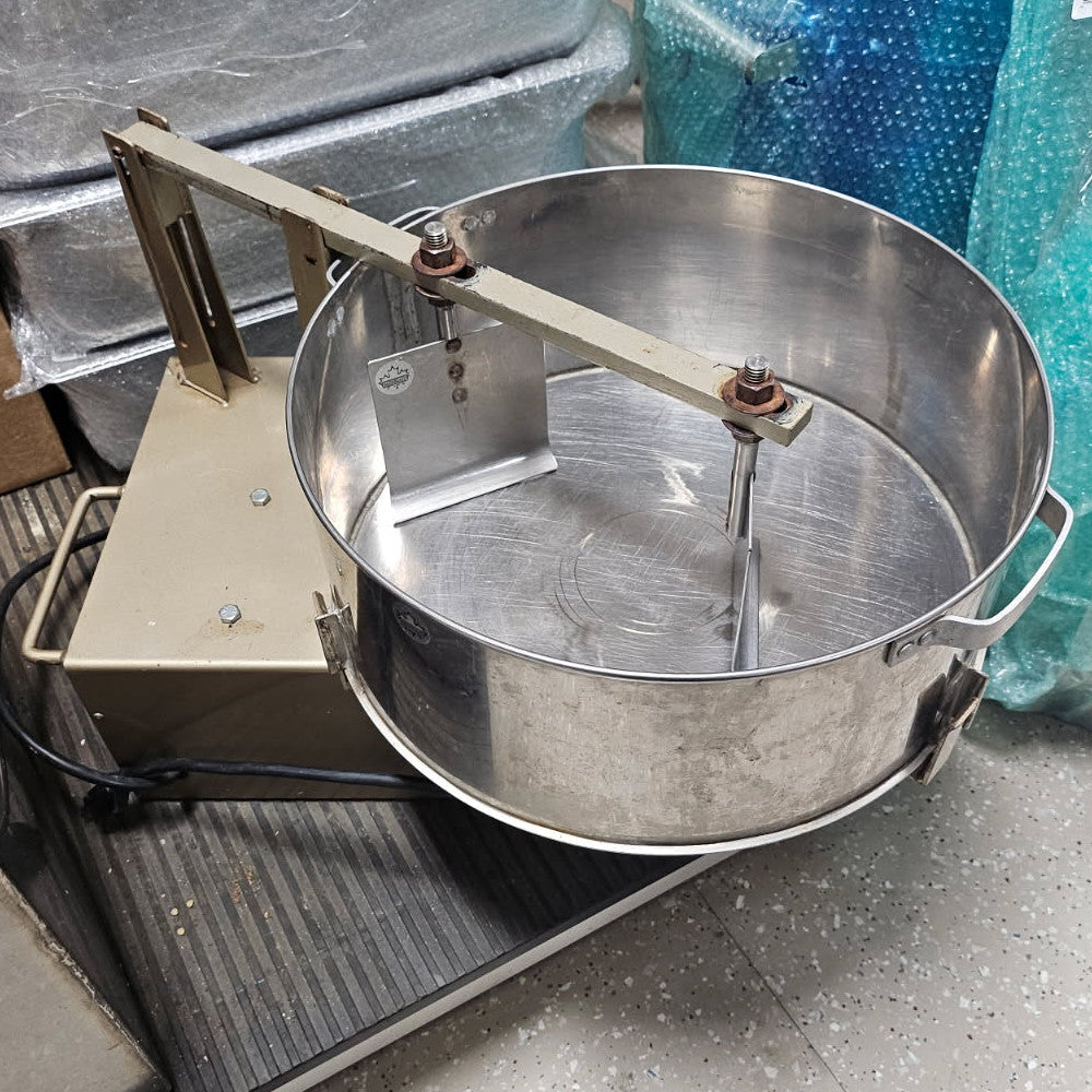 Dandurand Cream Machine w/Stainless Soldered Pan — Bascom Maple Farms Inc