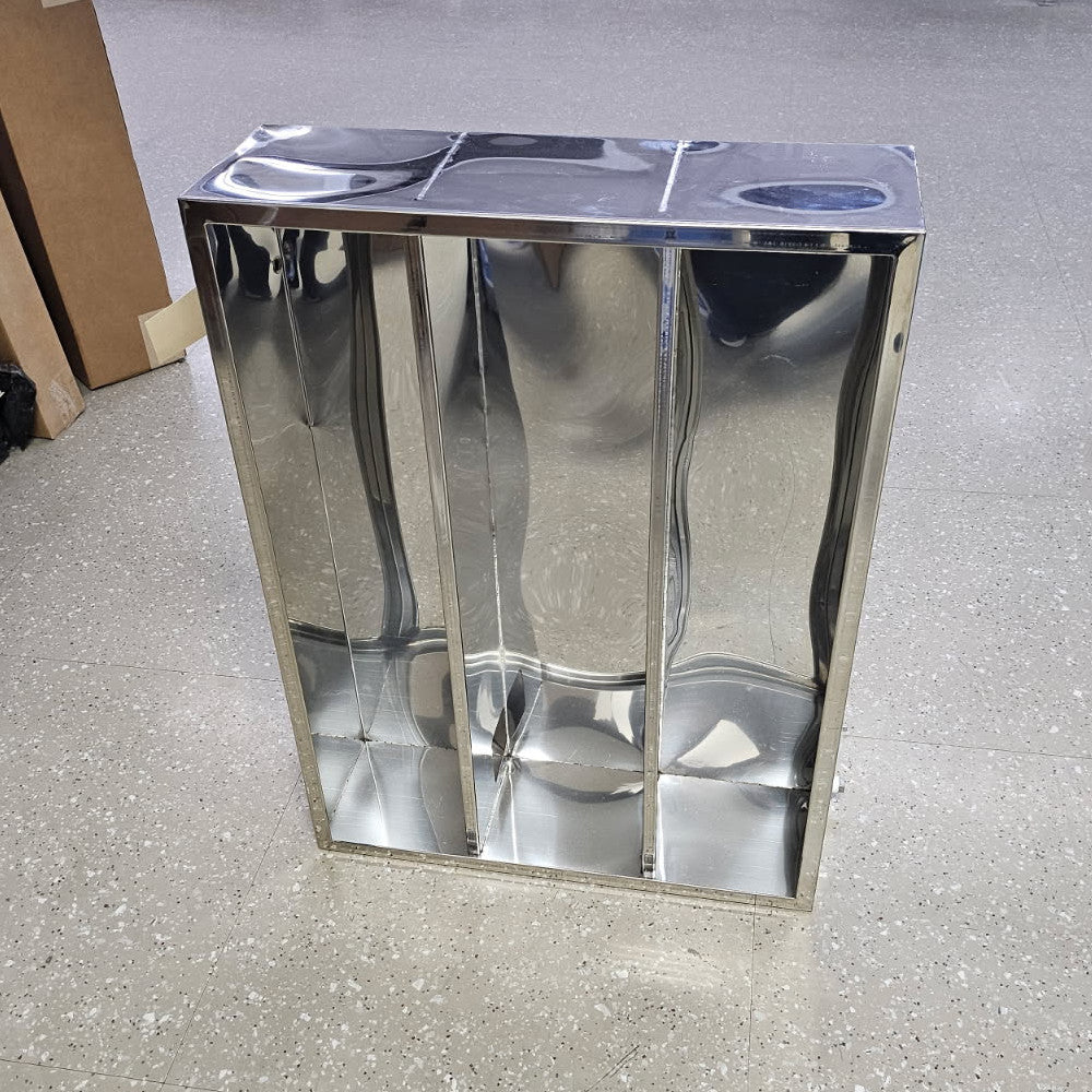 24"x33" Leader 1/2 Pint 3 Section Syrup Pan, New (factory second)