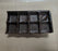 Brown Plastic Candy Divider Tray with 8 Cells