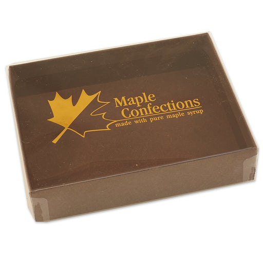 Maple Confections Candy Box w/Clear Cover