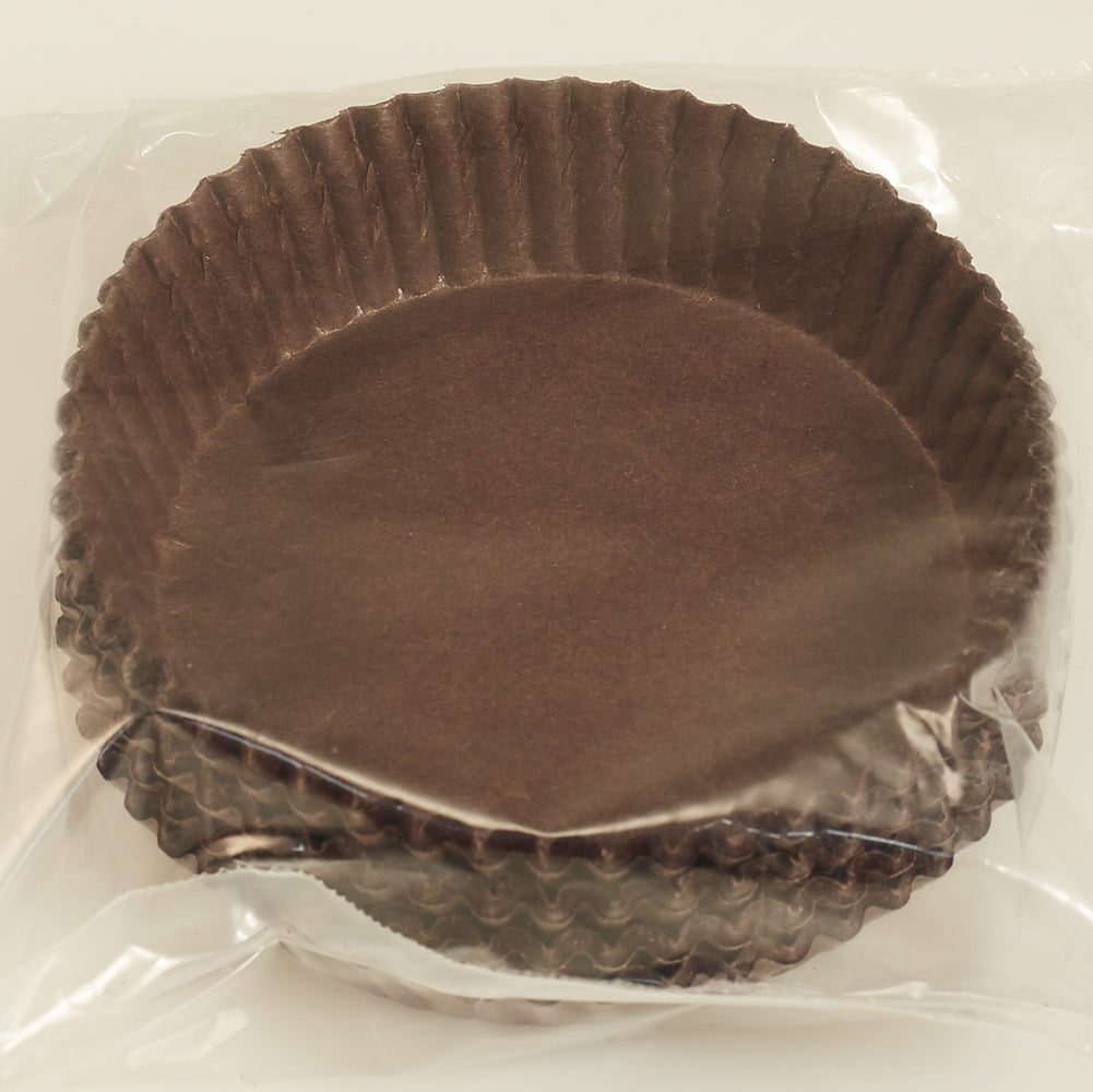 2 1/2" Brown Candy Cup