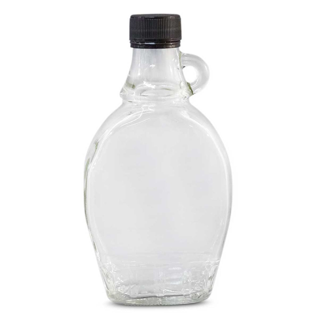 8 oz Glass Maple Syrup Bottle - 28mm Tamper Evident Finish