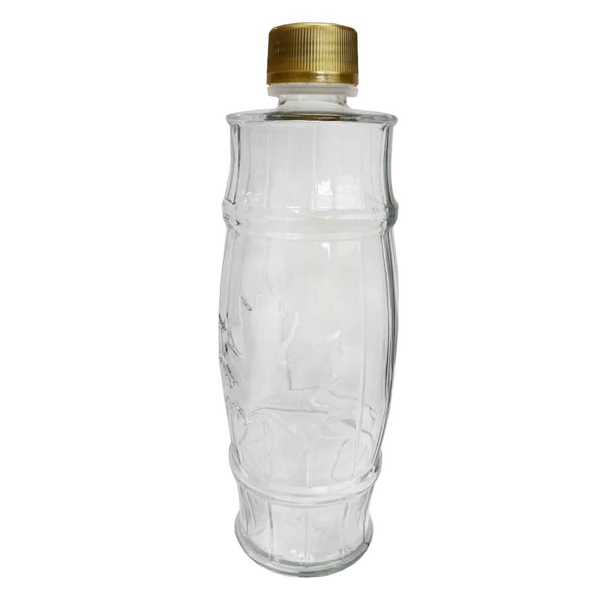 250ml Clear Glass Sirop Bottle (Bulk)